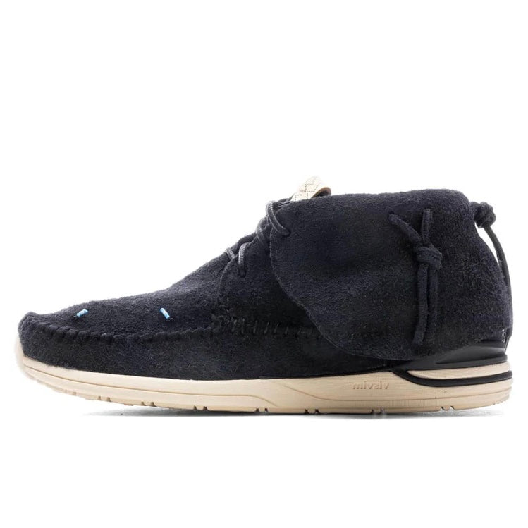 VISVIM FBT LHAMO-FOLK - BLACK