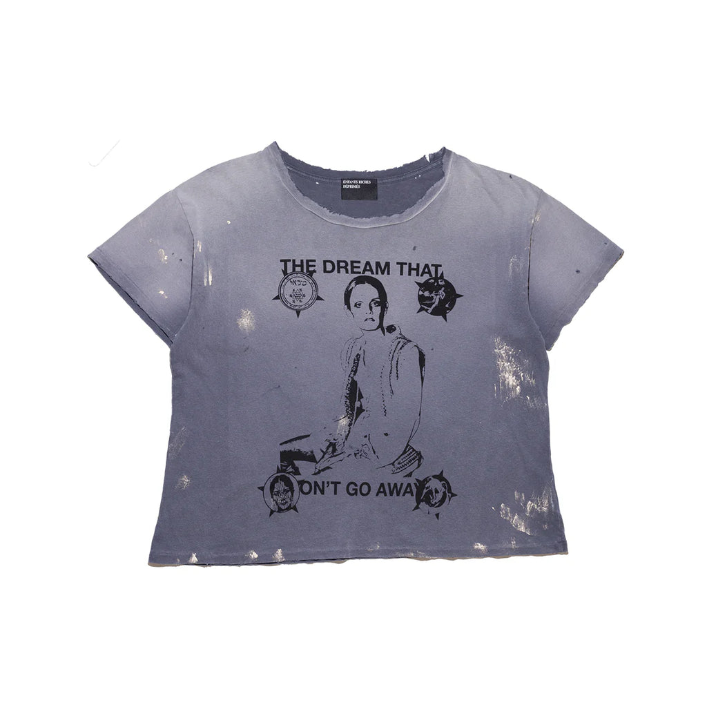 ENFANTS RICHES DÉPRIMÉS DREAM THAT WON'T GO AWAY T-SHIRT - XEROX BLUE