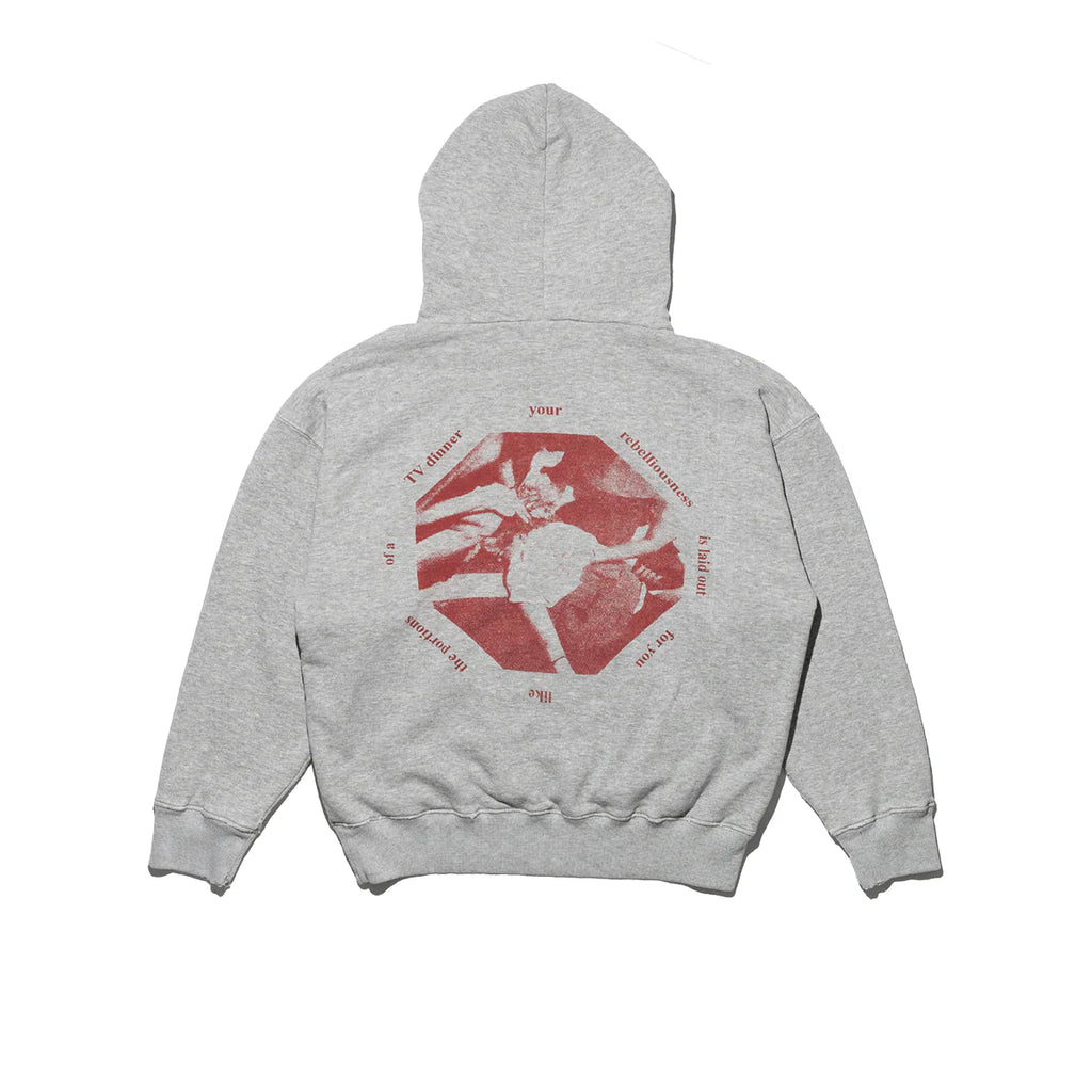 ENFANTS RICHES DÉPRIMÉS YOU ARE NOTHING HOODIE - HEATHER GREY