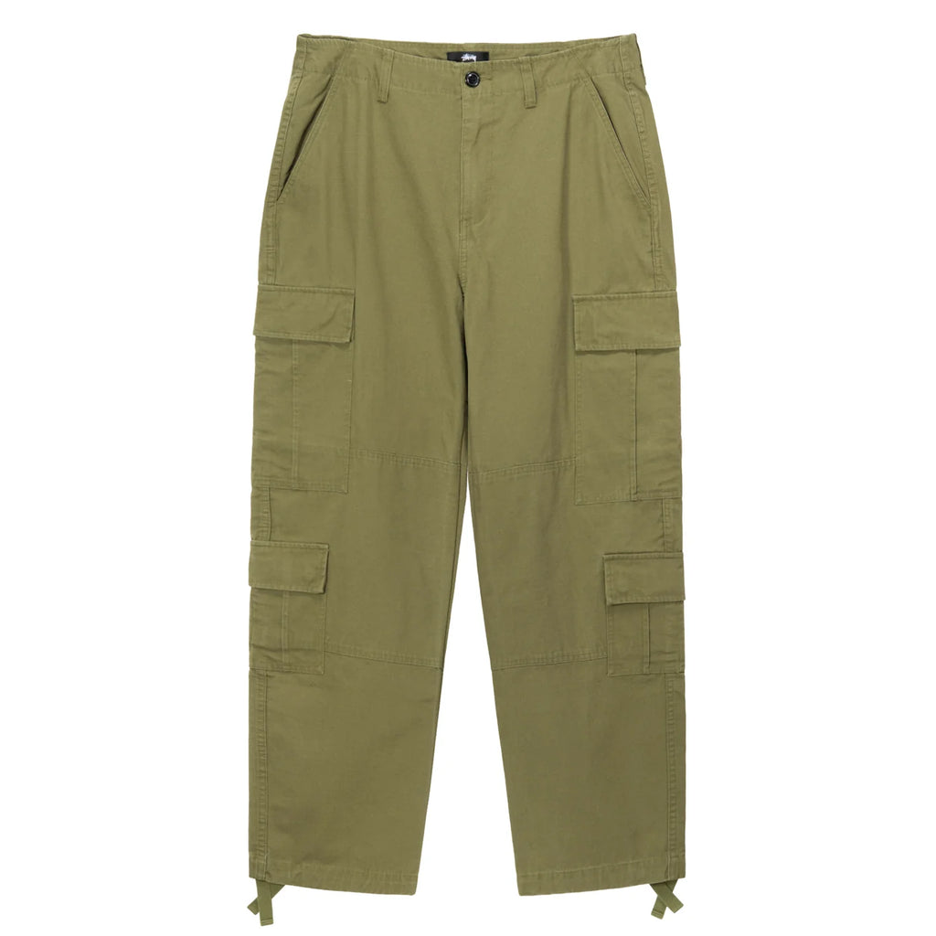 STÜSSY RIPSTOP SURPLUS CARGO - OLIVE