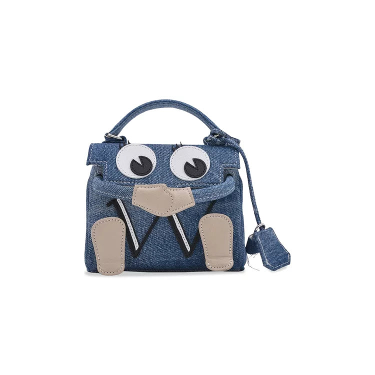 READYMADE X DR. WOO DENIM MONSTER BAG - BLUE