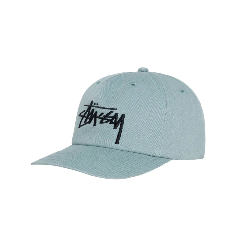 STÜSSY BIG STOCK MID DEPTH CAP - SEA WATER