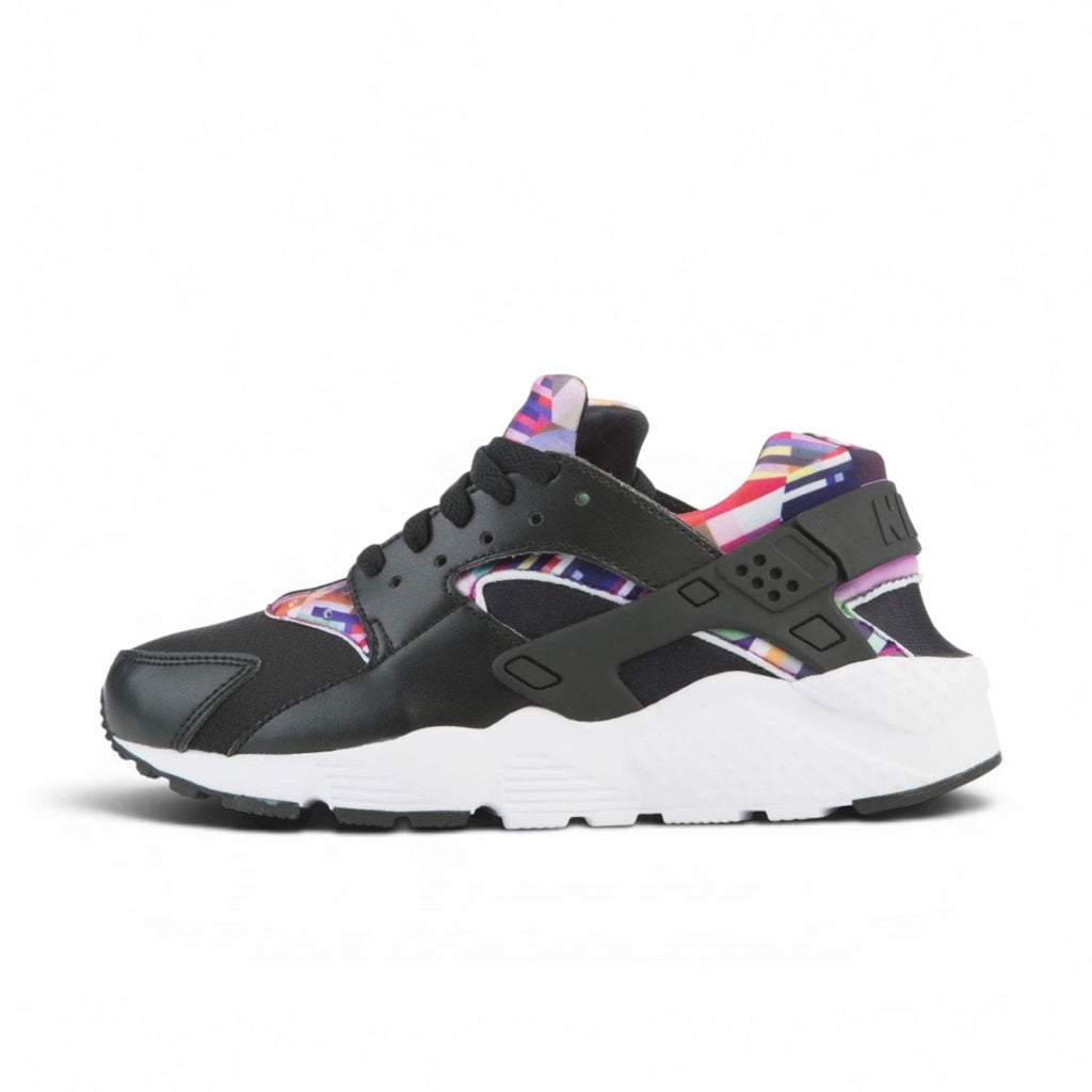 NIKE HUARACHE RUN PRINT (PS) "BLACK" BLACK/BLACK-HYPERVIOLET-HYPERVIOLET