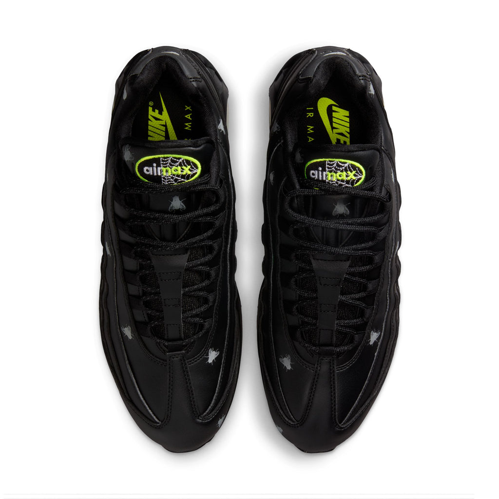 NIKE AIR MAX 95 PREMIUM - BLACK/NEON YELLOW-BLACK-MTLC DARK GREY