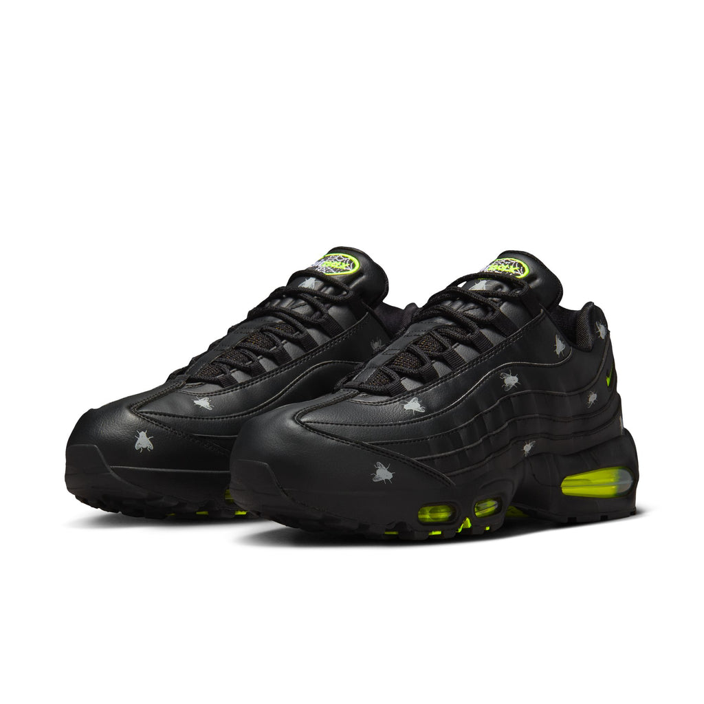 NIKE AIR MAX 95 PREMIUM - BLACK/NEON YELLOW-BLACK-MTLC DARK GREY