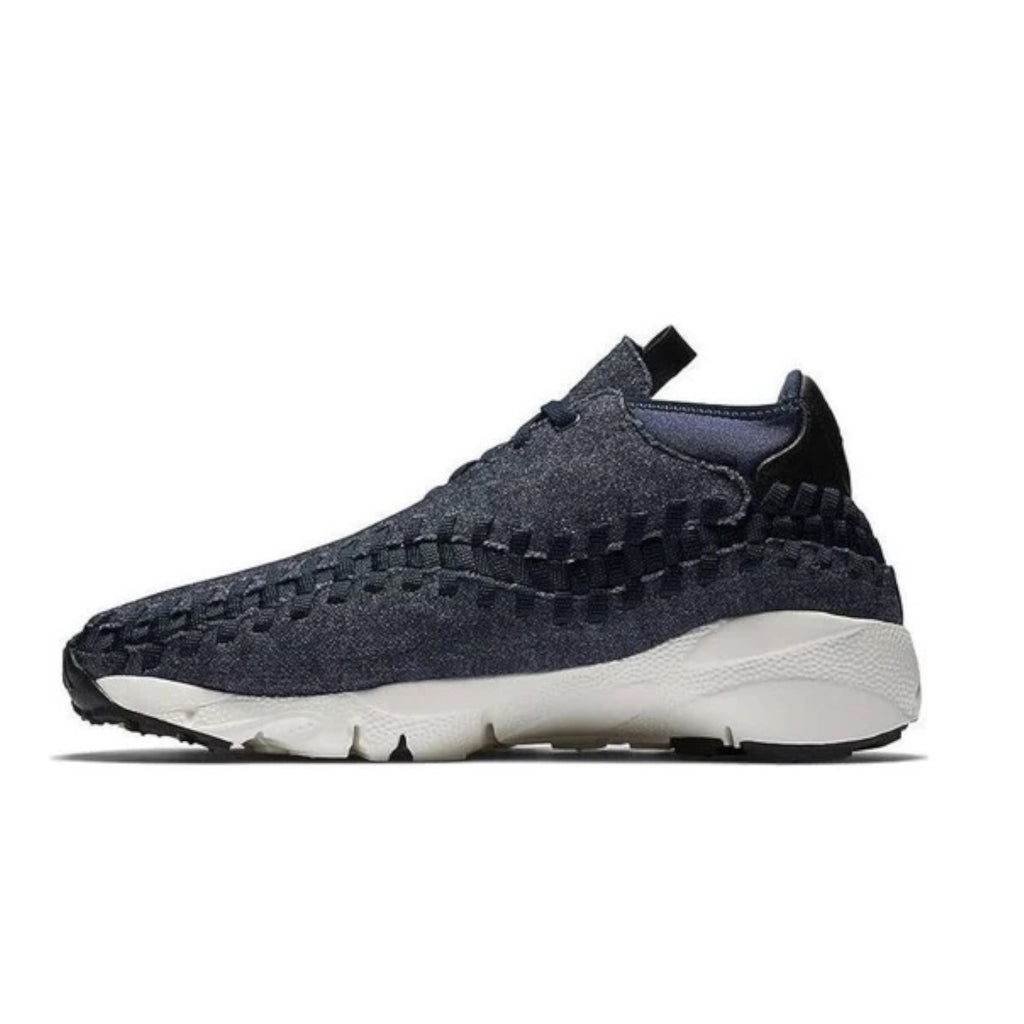 NIKE AIR FOOTSCAPE WOVEN CHUKKA SE - OBSIDIAN/BLACK-SAIL