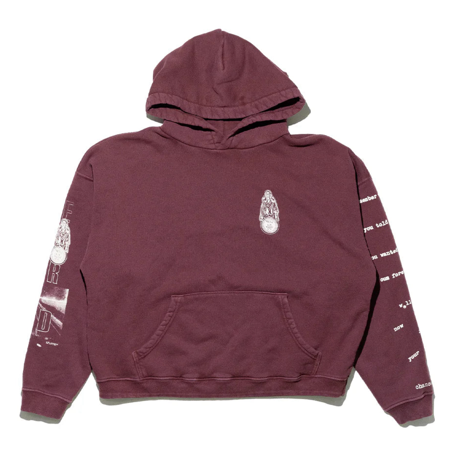 ENFANTS RICHES DÉPRIMÉS REMEMBER WHEN HOODIE - BURGUNDY