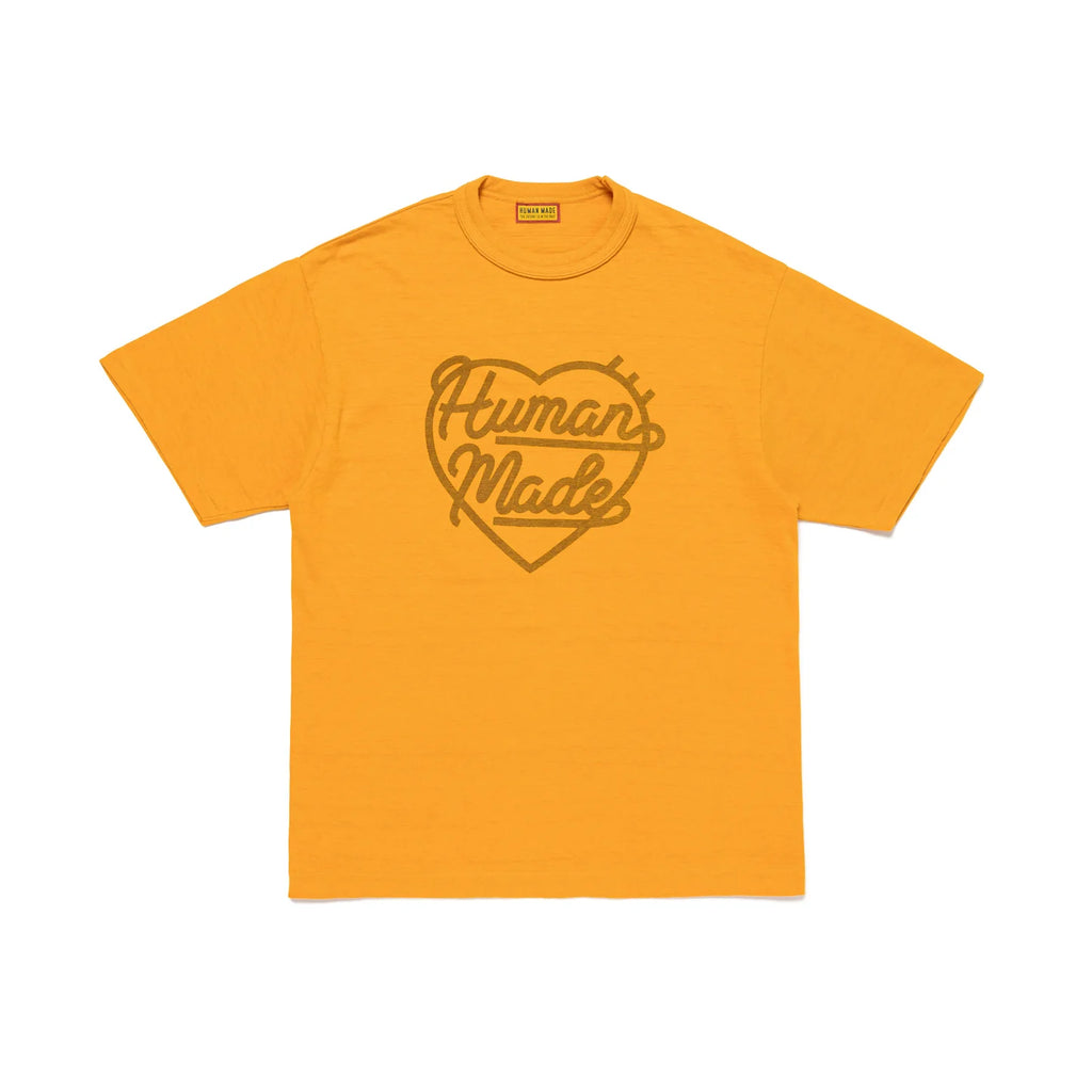 HUMAN MADE COLOR T-SHIRT - ORANGE