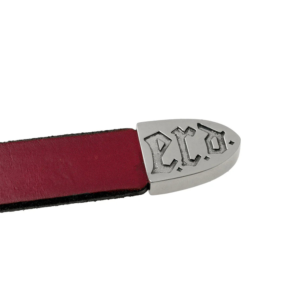 ENFANTS RICHES DÉPRIMÉS GOODBYE FRANKY BELT - BORDEAUX / SILVER