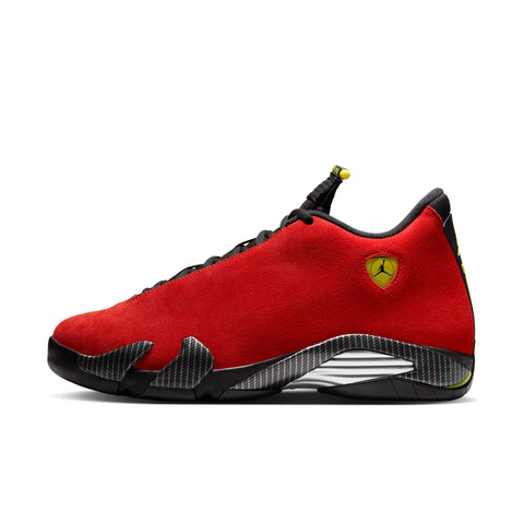 AIR JORDAN 14 RETRO “CHALLENGE RED” -CHALLENGE RED/BLACK-VIBRANT YELLOW