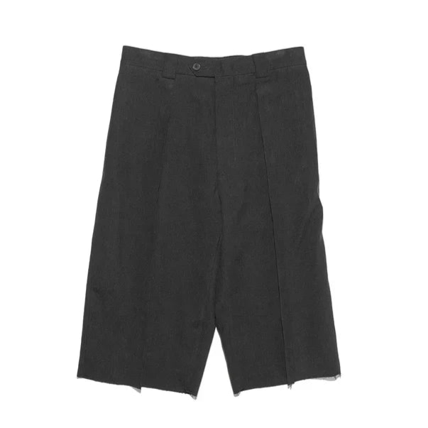 ENFANTS RICHES DÉPRIMÉS JAPANESE HERRINGBONE BOILER ROOM SHORTS - BLACK / IVORY