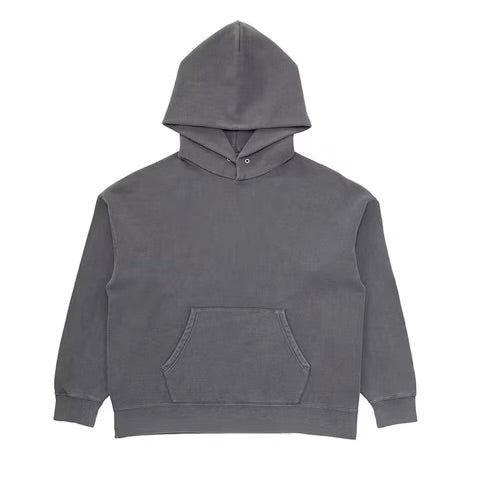 VISVIM JUMBO SB HOODIE P.O. DMGD (U.D.) - BLACK