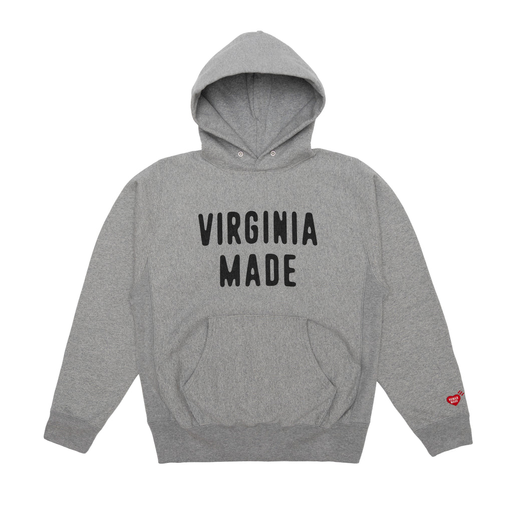 VIRGINIA MADE BY HUMAN MADE HEAVY WEIGHT HOODIE - GRAY