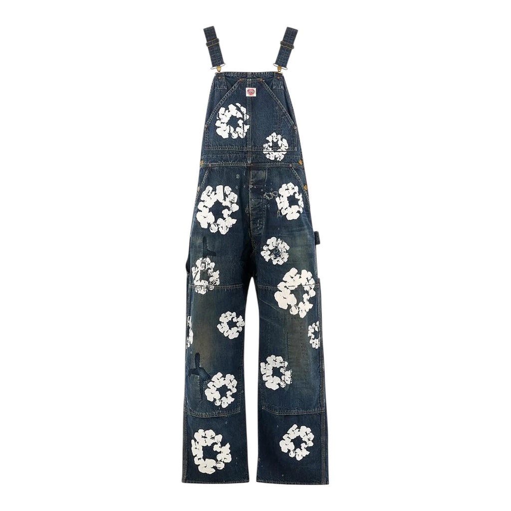 SAINT MICHAEL X DENIM TEARS OVERALLS - CT WREATH/BLUE
