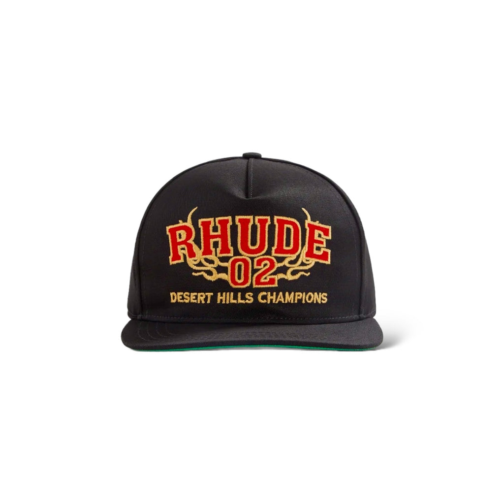 RHUDE DESERT HILL HAT - BLACK