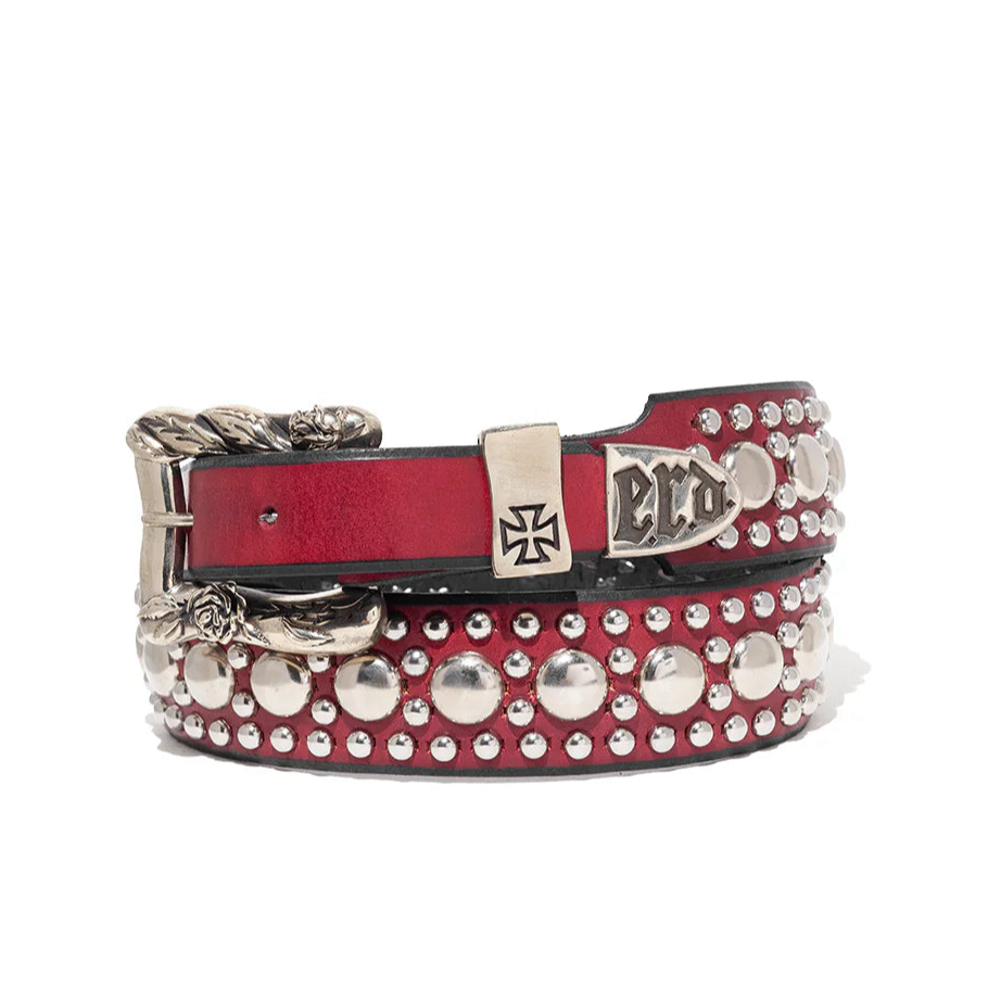 ENFANTS RICHES DÉPRIMÉS GOODBYE FRANKY BELT - BORDEAUX / SILVER