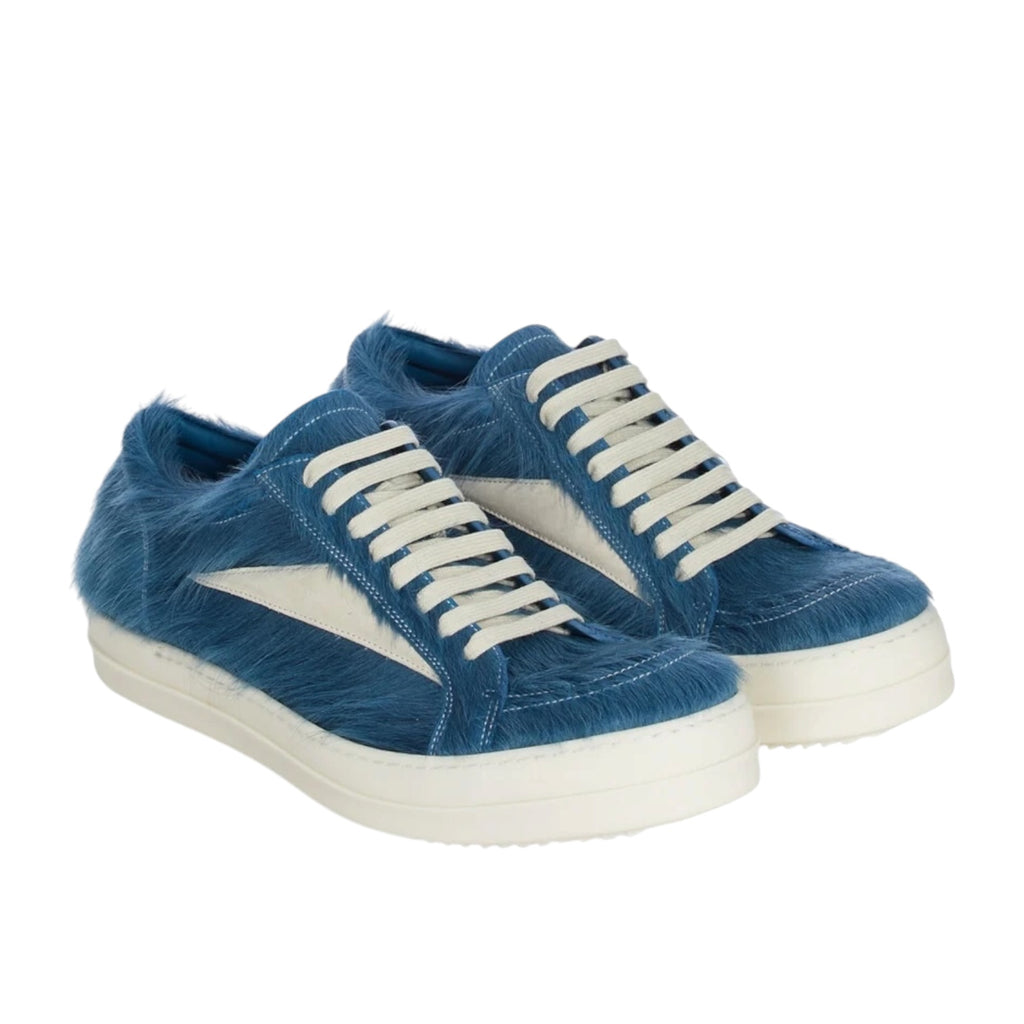 RICK OWENS VINTAGE SNEAKS - NUBLU/MILK/MILK
