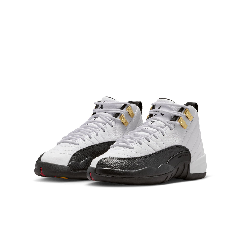 AIR JORDAN 12 RETRO 'TAXI' GS - WHITE/BLACK-TAXI