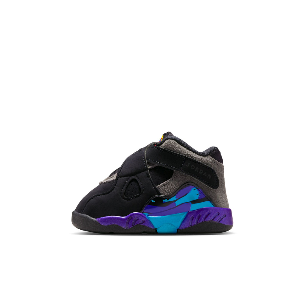AIR JORDAN 8 RETRO TD - BLACK/TRUE RED/IRON GREY/BRIGHT CONCORD/AQUATONE