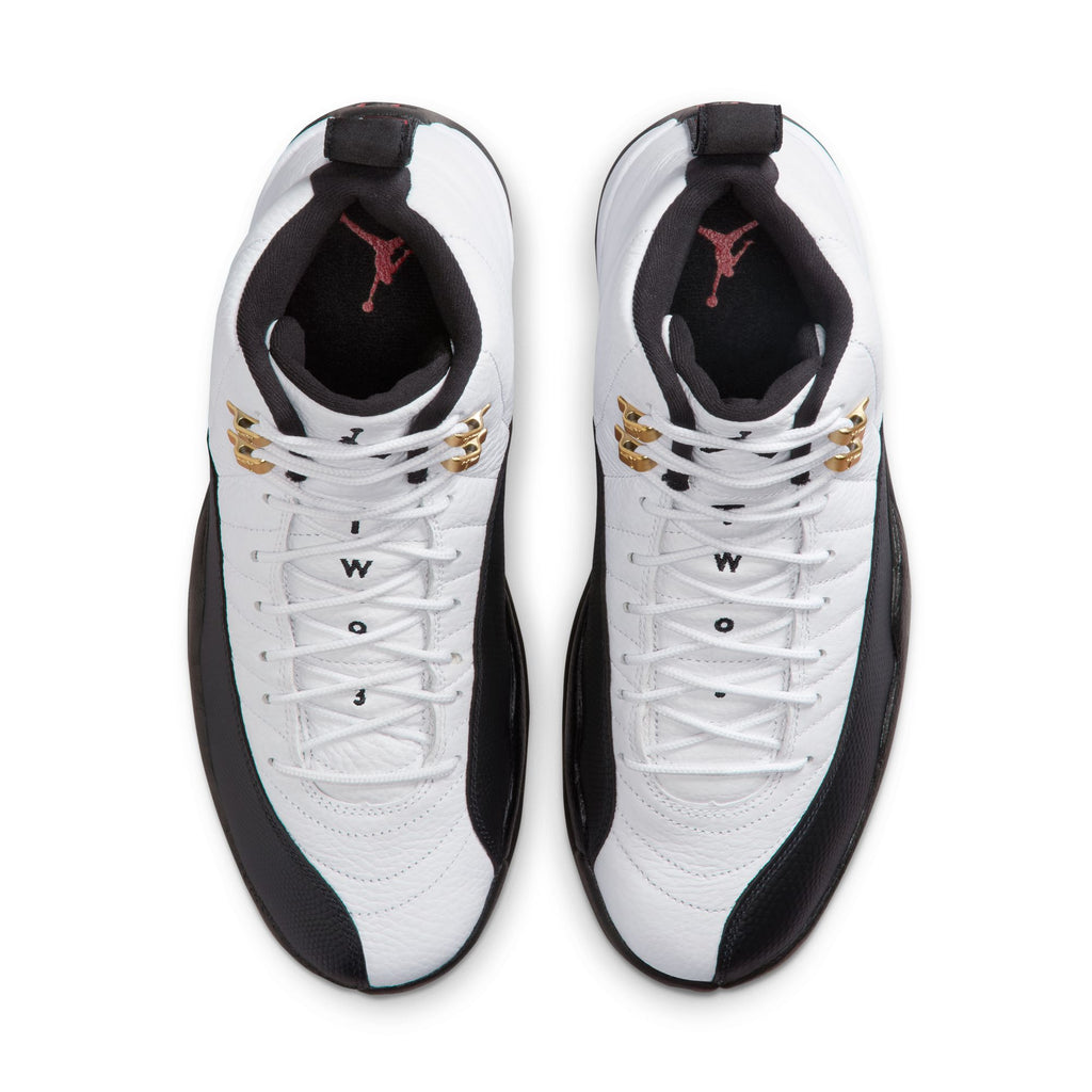 AIR JORDAN 12 RETRO 'TAXI' - WHITE/BLACK-TAXI