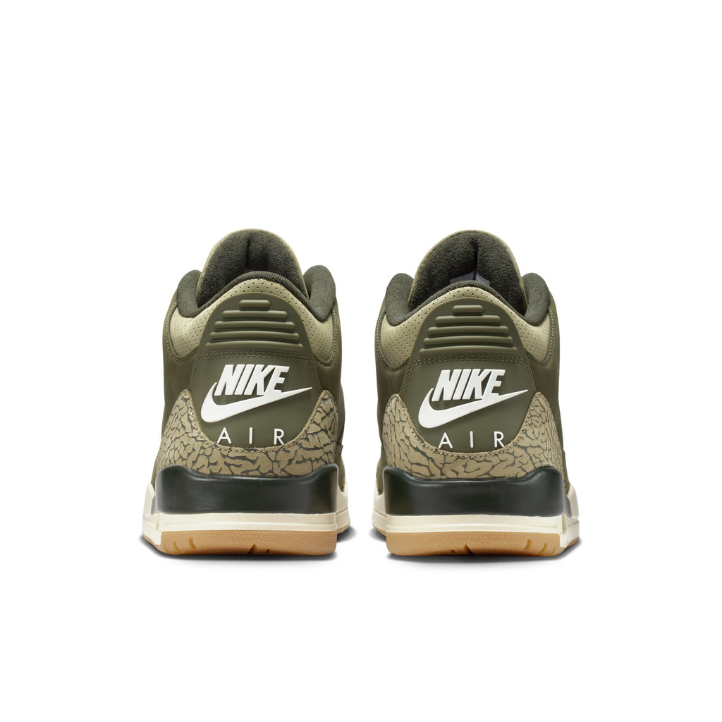 AIR JORDAN 3 RETRO - MEDIUM OLIVE/SEQUOIA-NEUTRAL OLIVE-SAIL