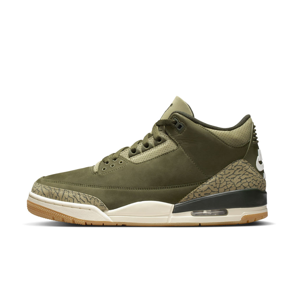AIR JORDAN 3 RETRO - MEDIUM OLIVE/SEQUOIA-NEUTRAL OLIVE-SAIL AIR JORDAN 3 RETRO - MEDIUM OLIVE/SEQUOIA-NEUTRAL OLIVE-SAIL