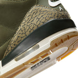AIR JORDAN 3 RETRO - MEDIUM OLIVE/SEQUOIA-NEUTRAL OLIVE-SAIL