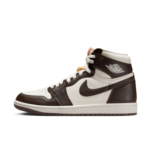 WOMEN'S AIR JORDAN 1 HIGH OG - BAROQUE BROWN/SAIL-LT MADDER ROOT
