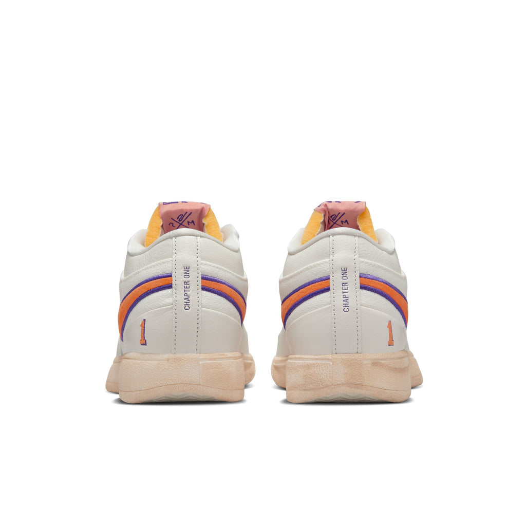 NIKE BOOK 1 'DECADE' - SAIL/CLAY ORANGE-COURT PURPLE