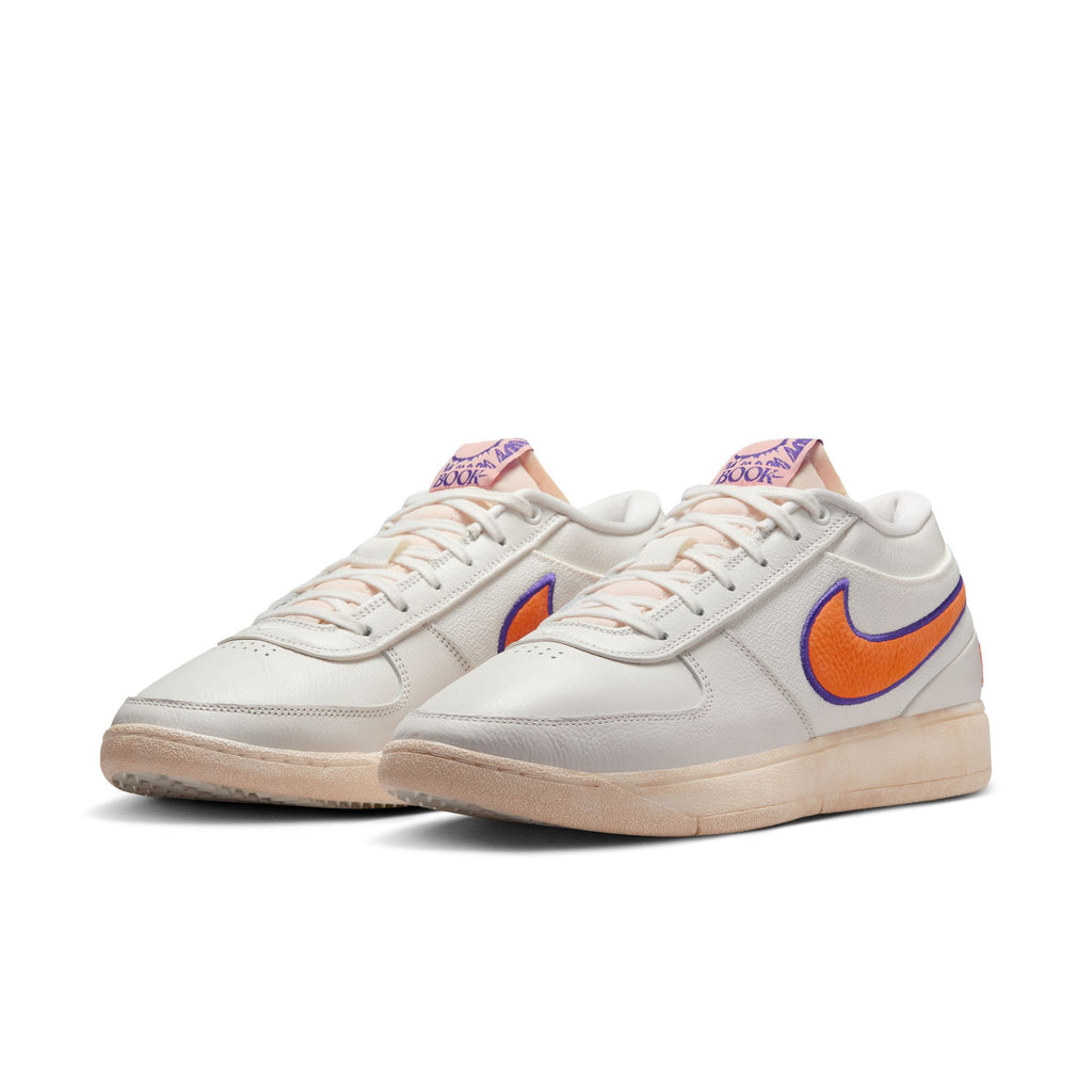 NIKE BOOK 1 'DECADE' - SAIL/CLAY ORANGE-COURT PURPLE
