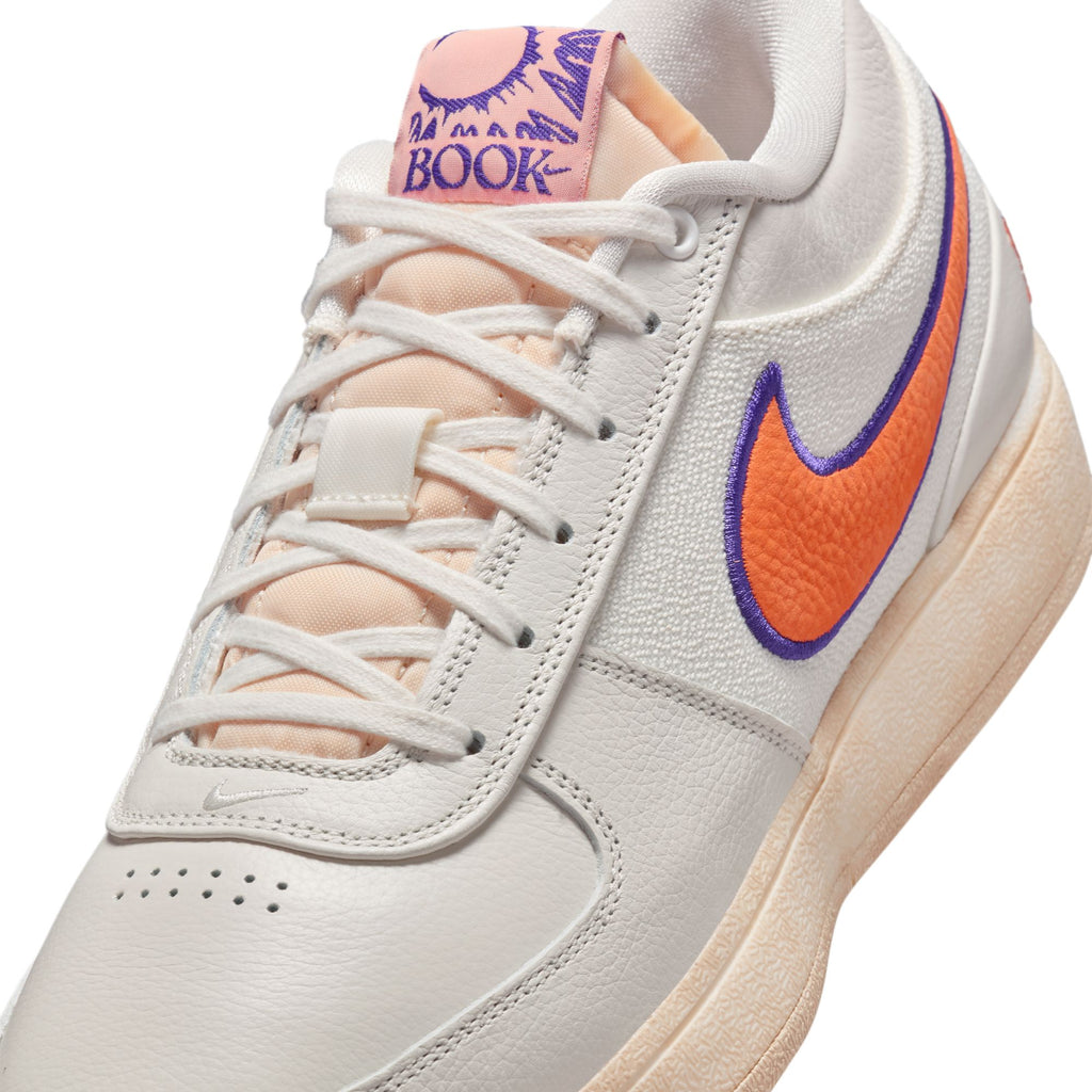 NIKE BOOK 1 'DECADE' - SAIL/CLAY ORANGE-COURT PURPLE