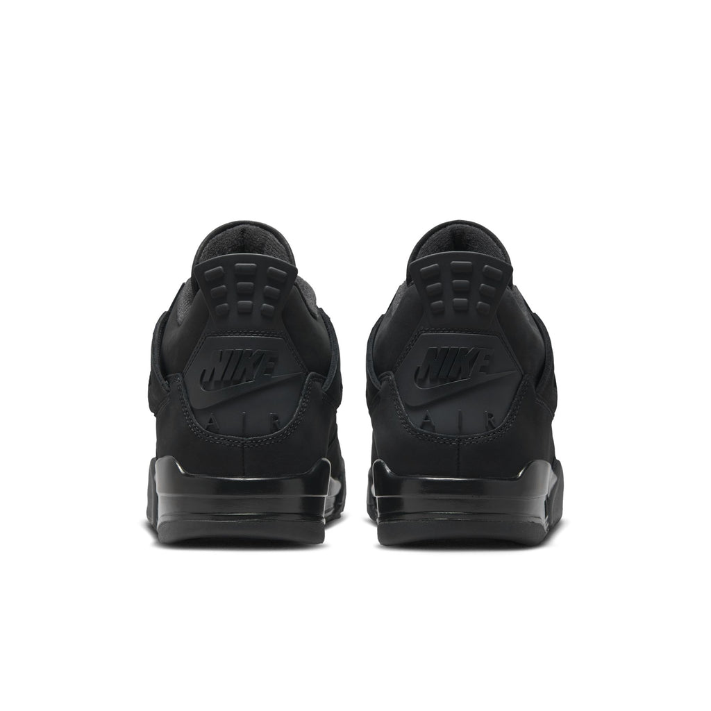 AIR JORDAN 4 RETRO 'BLACK CAT' - BLACK/BLACK-LT GRAPHITE