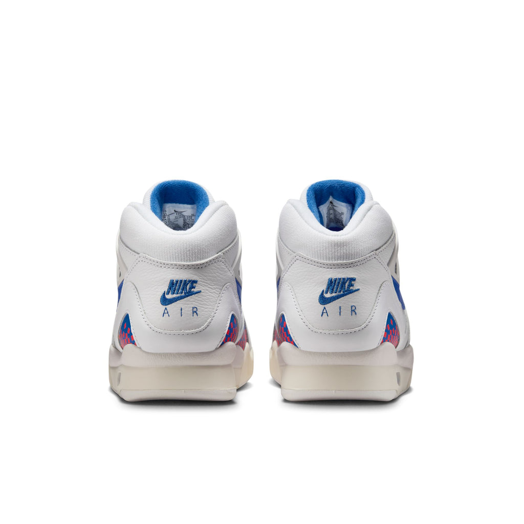 NIKE AIR TECH CHALLENGE II QS - WHITE/ROYAL BLUE-LASER CRIMSON