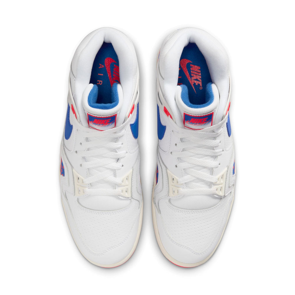 NIKE AIR TECH CHALLENGE II QS - WHITE/ROYAL BLUE-LASER CRIMSON