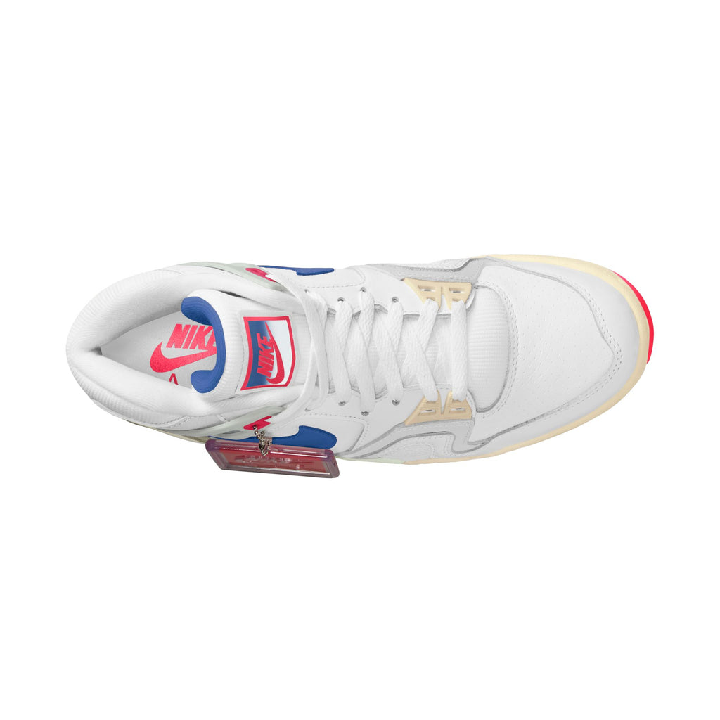 NIKE AIR TECH CHALLENGE II QS - WHITE/ROYAL BLUE-LASER CRIMSON