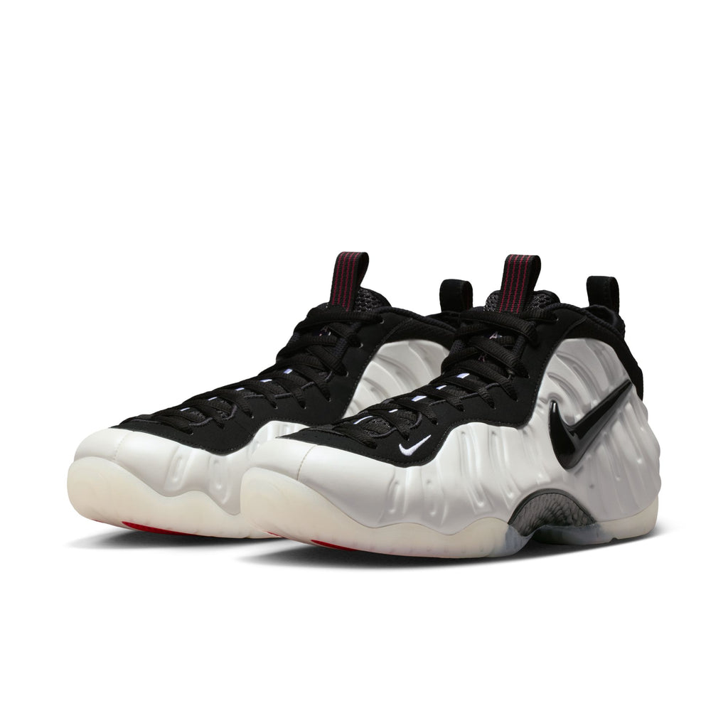 NIKE AIR FOAMPOSITE PRO - PEARL WHITE/WHITE-BLACK-TRUE RED