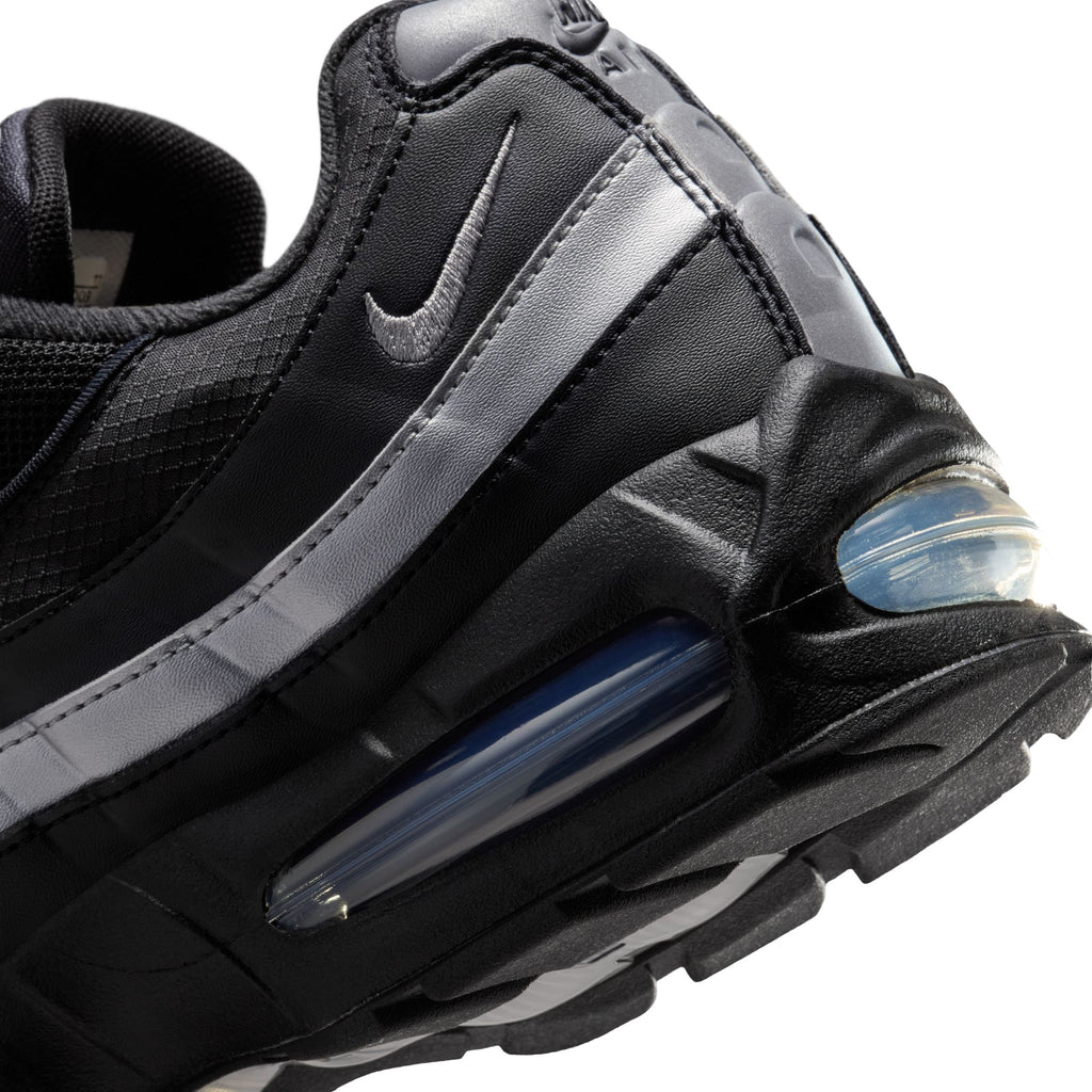 NIKE AIR MAX 95 'BIG BUBBLE' - BLACK/METALLIC SILVER-BLACK-WHITE