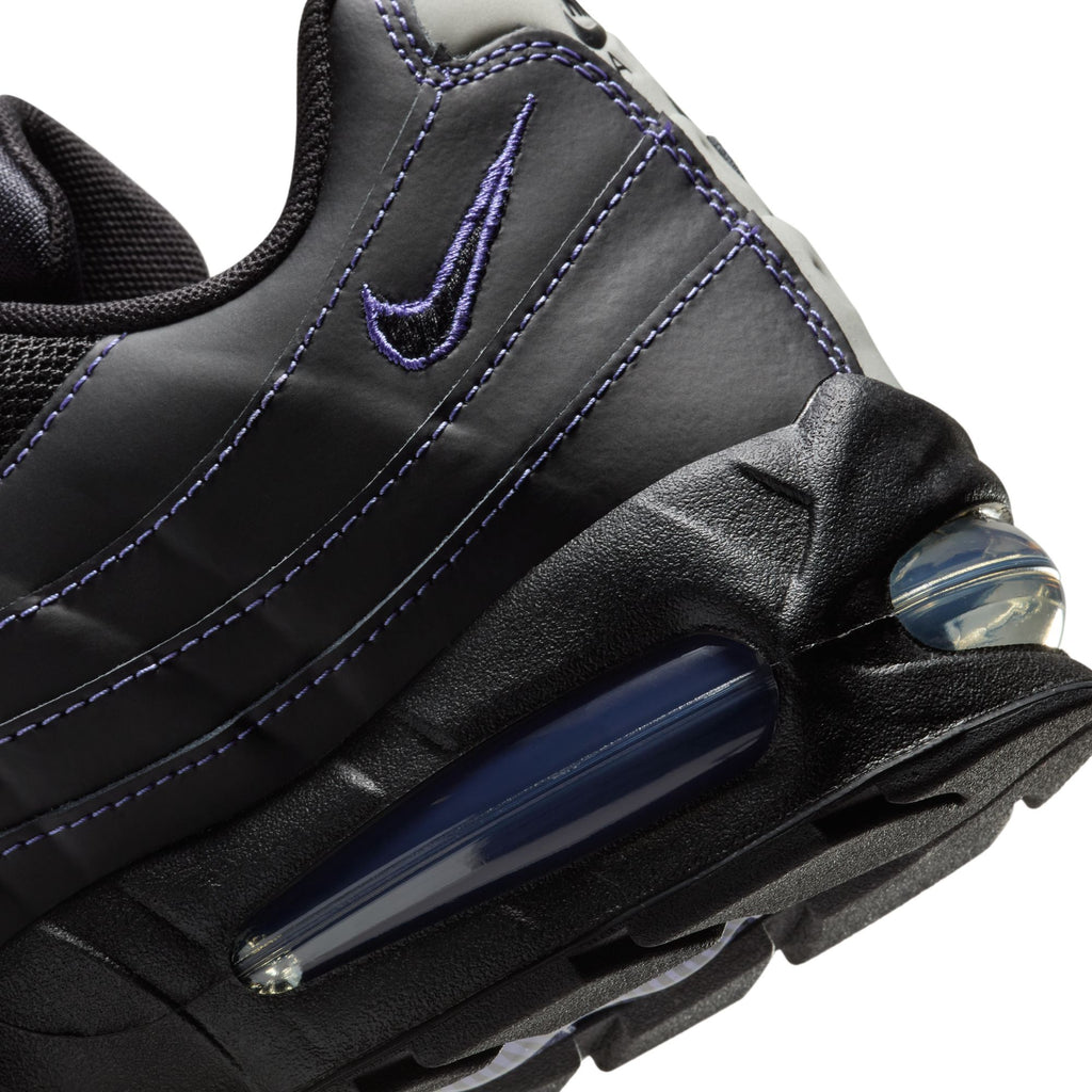 NIKE AIR MAX 95 OG - BLACK/BLACK-PERSIAN VIOLET-WOLF GREY