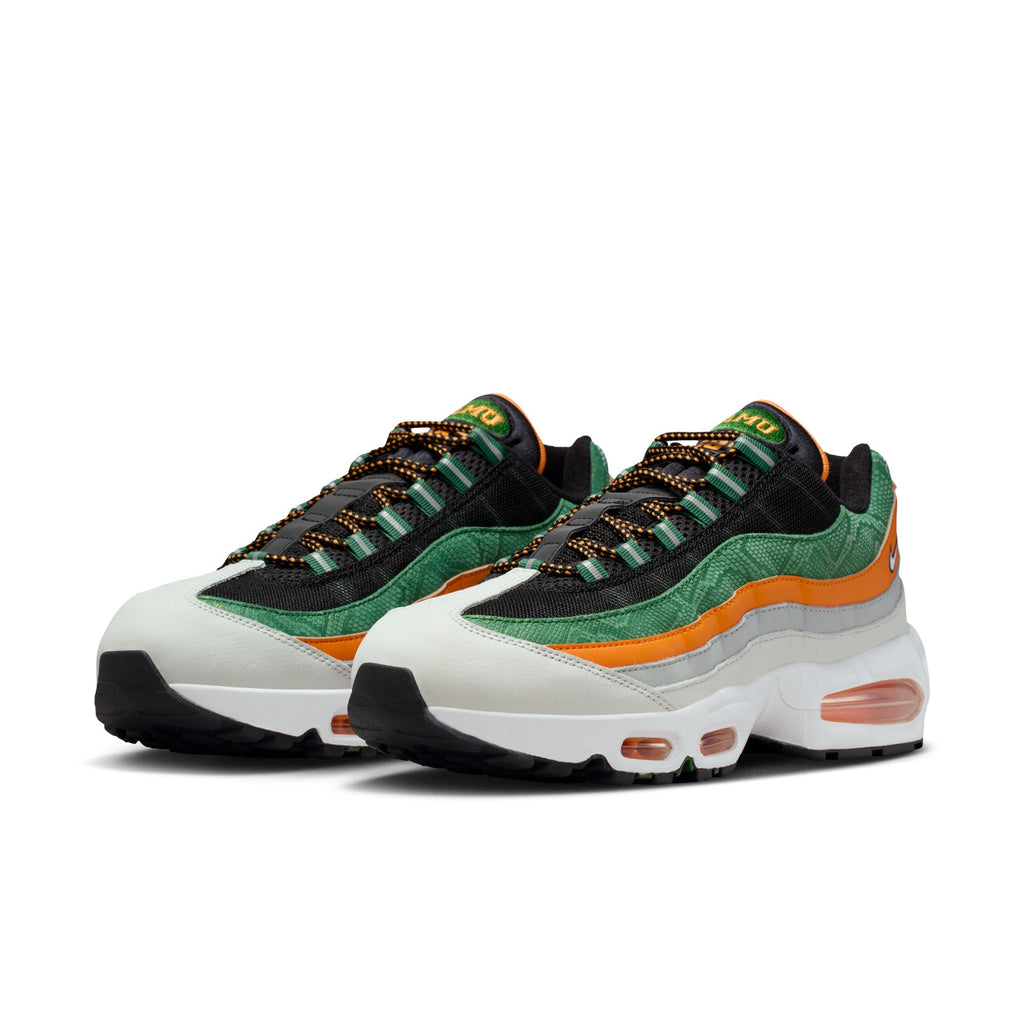 NIKE AIR MAX 95 "BIG BUBBLE" x YARDRUNNERS FLORIDA A&M UNIVERSITY - BLACK/WHITE-ORANGE HORIZON