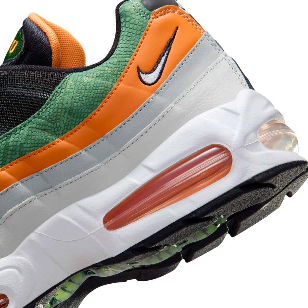 NIKE AIR MAX 95 "BIG BUBBLE" x YARDRUNNERS FLORIDA A&M UNIVERSITY - BLACK/WHITE-ORANGE HORIZON