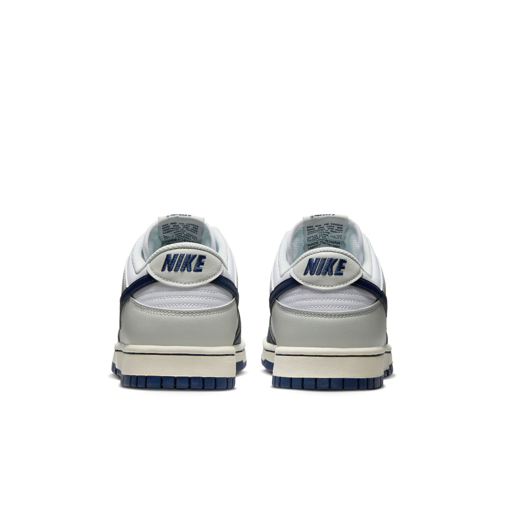 NIKE DUNK LOW RETRO -  WHITE/MIDNIGHT NAVY-PHOTON DUST