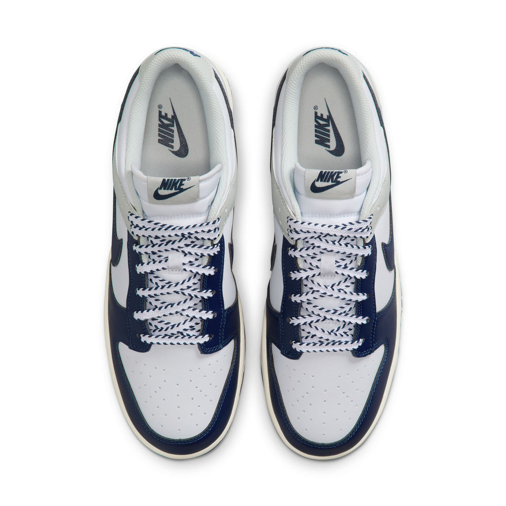 NIKE DUNK LOW RETRO -  WHITE/MIDNIGHT NAVY-PHOTON DUST