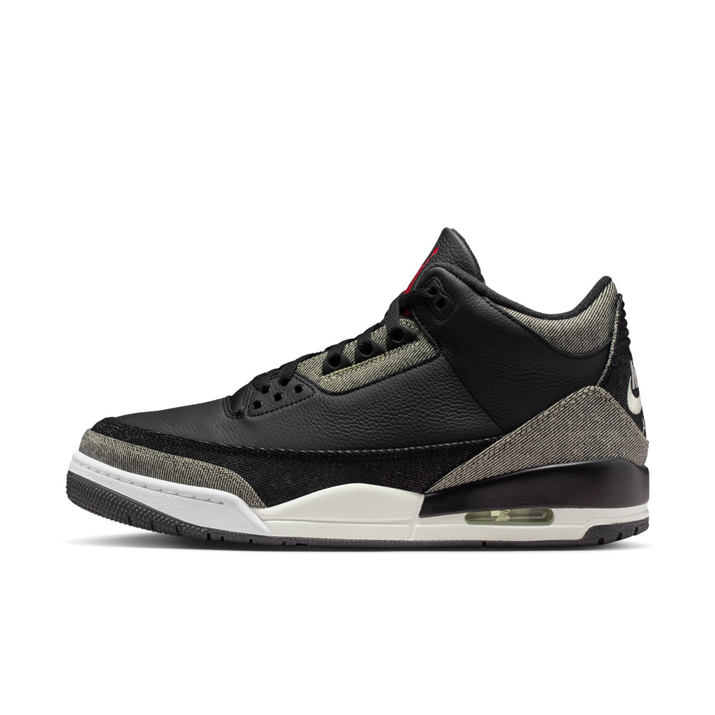 AIR JORDAN 3 X LEVI’S® “BLACK AND WHITE” - DENIM/BLACK-GYM RED