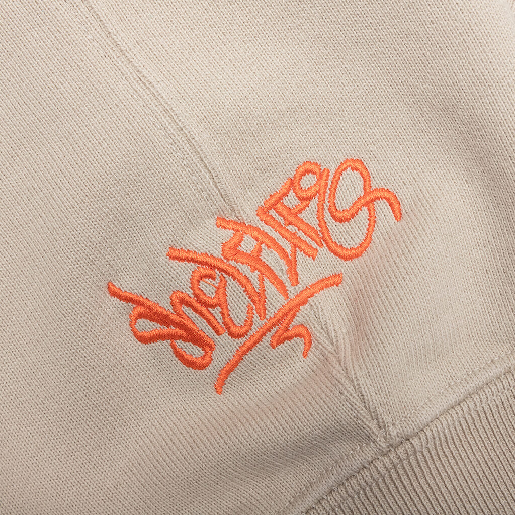 AIR JORDAN X SHELFLIFE - RATTAN/TOTAL ORANGE CREWNECK