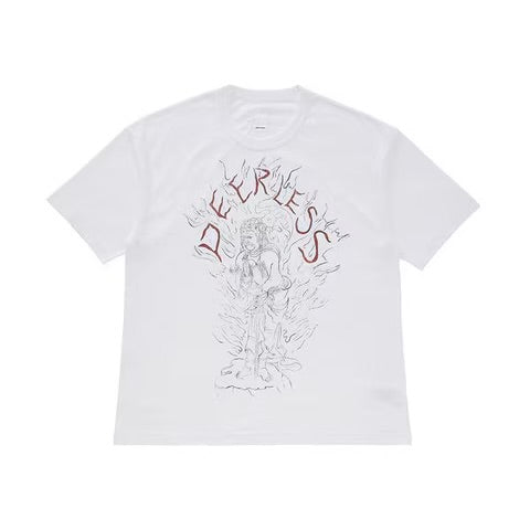 VISVIM JUMBO TEE S/S PEERLESS ACALA - WHITE