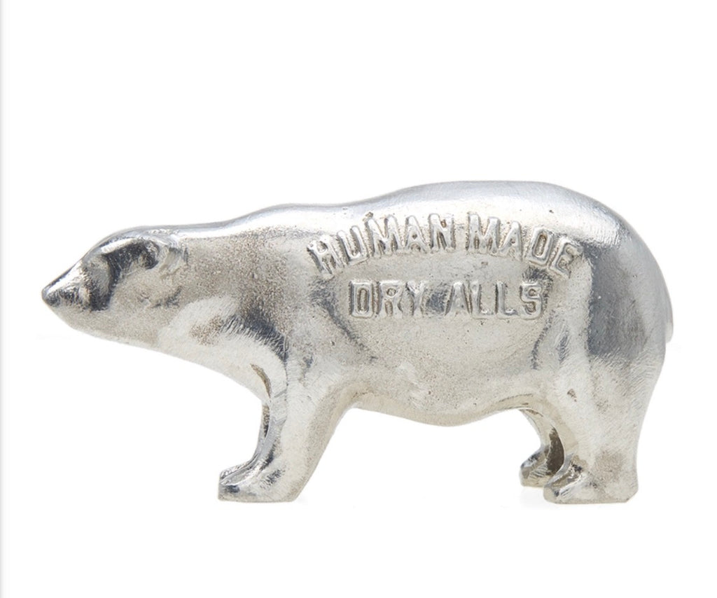 HUMAN MADE POLAR PAPER WEIGHT - SILVER