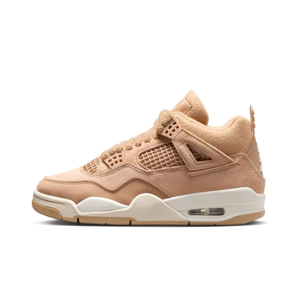 WOMEN'S AIR JORDAN 4 RETRO - HEMP/LT OREWOOD BRN