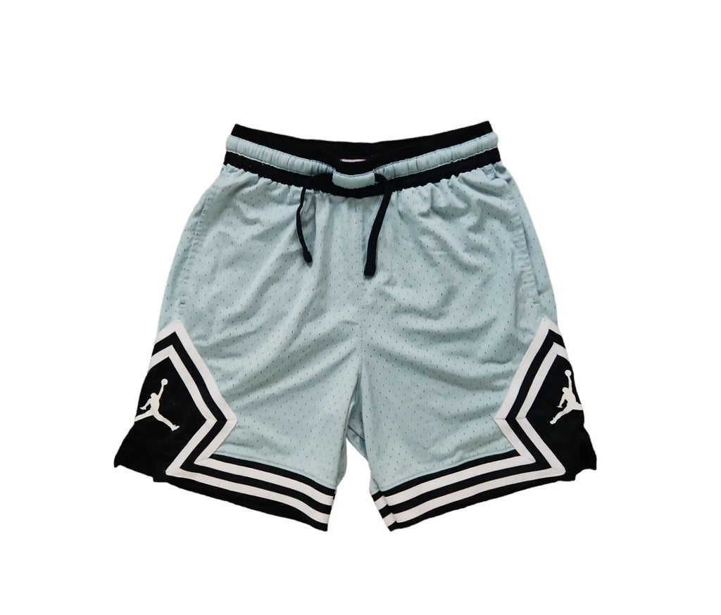 AIR JORDAN DRI-FIT SPORT DIAMOND SHORTS - OCEAN CUBE/BLACK