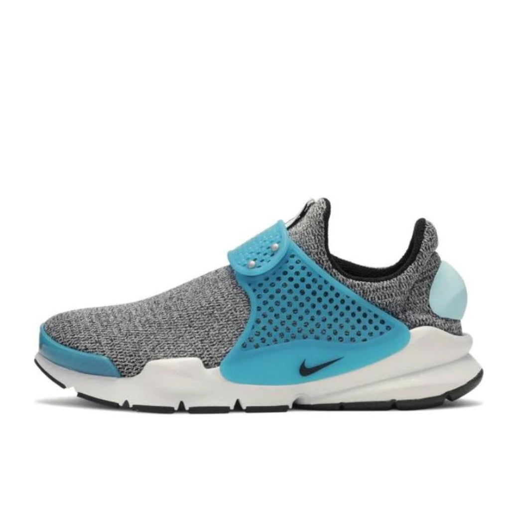 WOMENS NIKE SOCK DART SE - BLACK/BLACK-BLUE LAGOON-WHITE