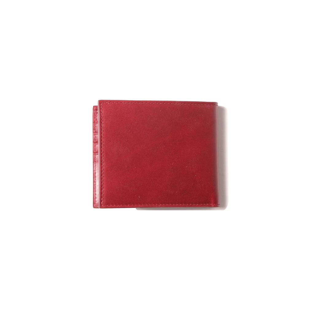 ENFANTS RICHES DÉPRIMÉS CROSS EMBLEM WALLET - BURGUNDY